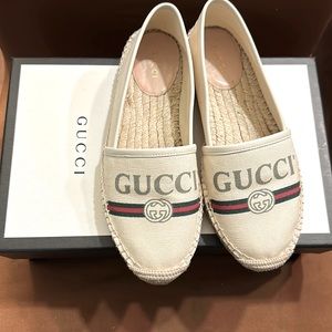 Gucci Canvass Espadrille